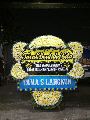 Papan Bunga Duka di Dharmasraya
