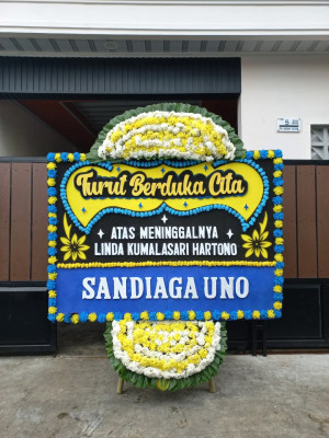 Papan Bunga Duka di Dharmasraya