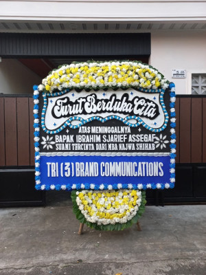 Papan Bunga Duka di Dharmasraya